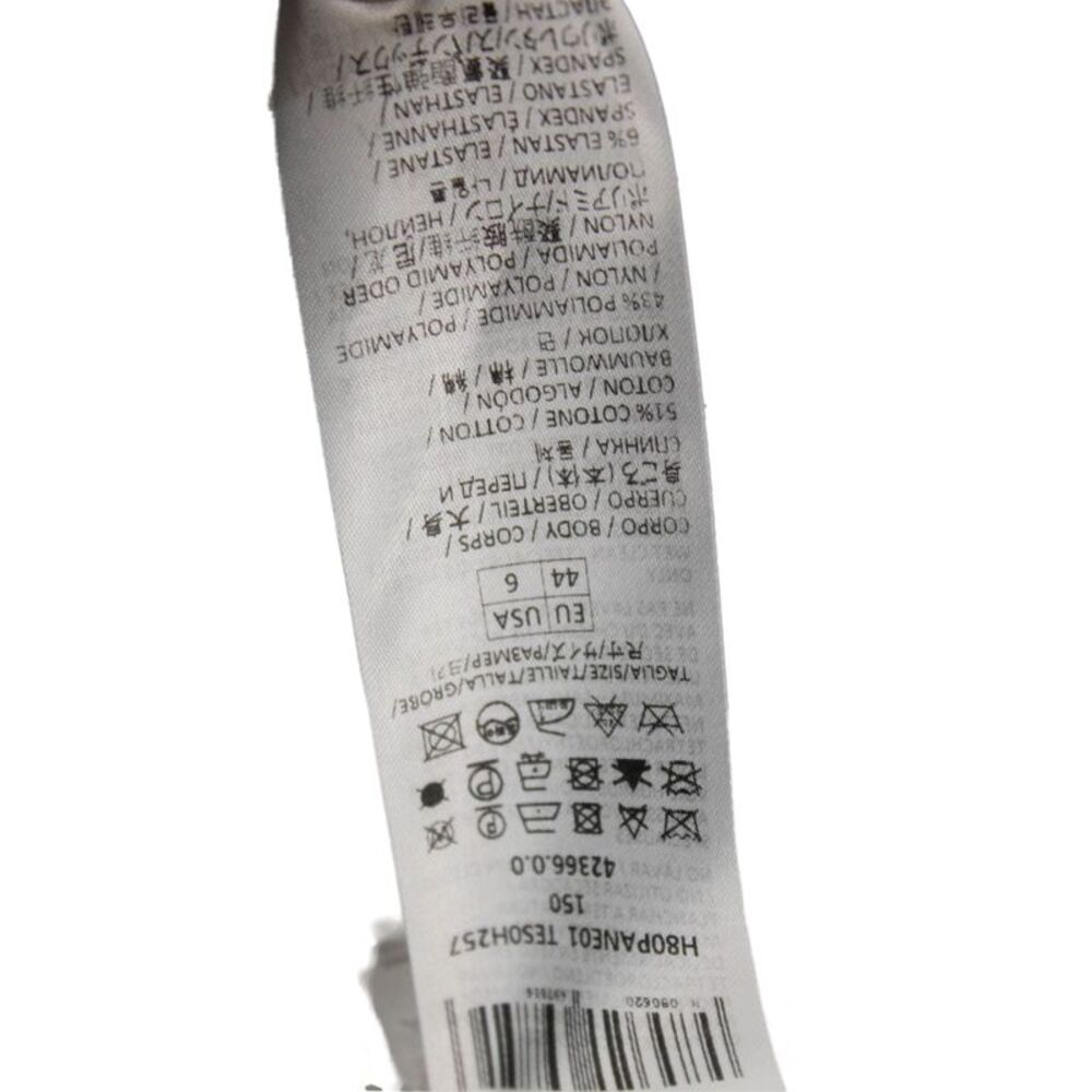 Eleventy Womens Cotton Basic Drawstring Straight … - image 7